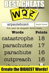game pic for Words with Friends Cheats FREE